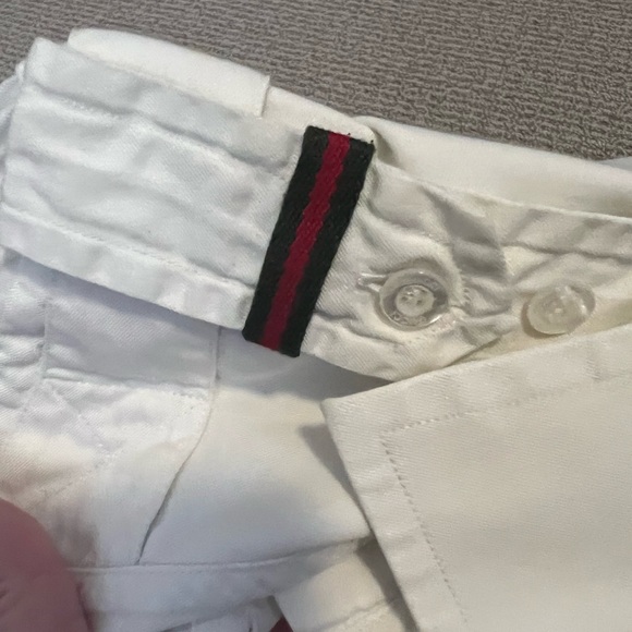 Men’s Gucci button down dress shirt in white 43/17 - Picture 6 of 7